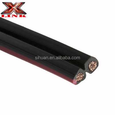 2 Conductor Oxygen Free Copper Cable Flexible Stranded PVC Cord For House Electricals