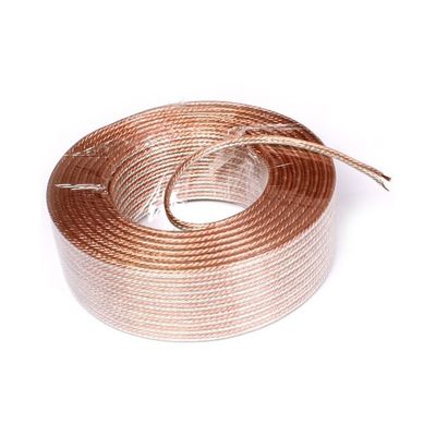 Flexible Transparent Jacket OFC Speaker Cable for Audio Connection and Performance