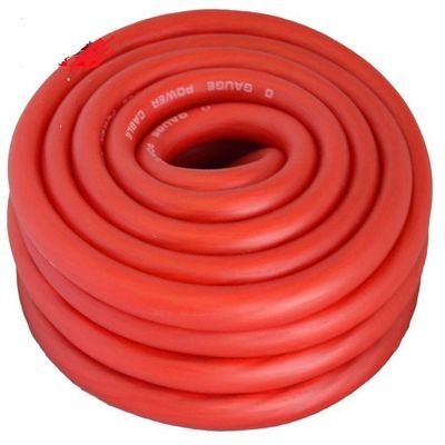 Copper Clad Aluminum Conductor PVC Jacket Car Audio Battery Power Cable for Wide Range of Color and Application