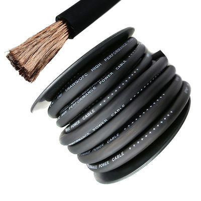 Flexible Soft PVC Jacket Car Amplifier Power Cable with Copper Clad Aluminum Conductor