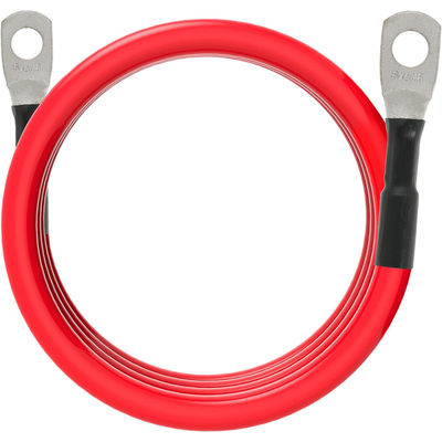 Copper Clad Aluminum Conductor Flexible Car Audio Power Cable with PVC Insulation 0 4 8 Gauge in Any Color