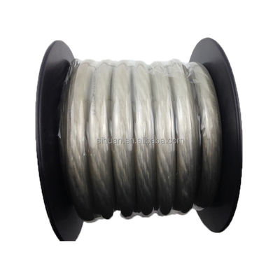 Transparent PVC Jacket Audio Power Wire Full CEA-2015 Compliance