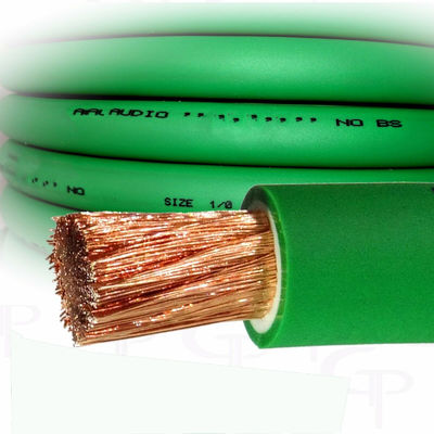 CCA Conductor Car Audio Ground Power Wire Transparent PVC Jacket Top Flex 4 AWG Gauge