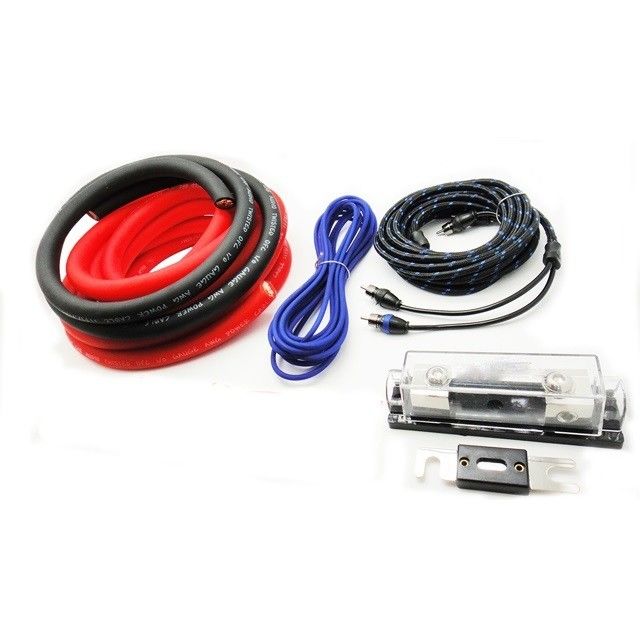 OFC COPPER OR CCA 2500W 2000W 1500W Automotive Amplifier Wiring Kit for Car Audio Cable