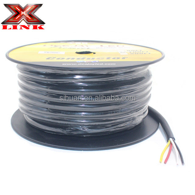 Multi-Cores Copper Conductor Speaker Cable Wire for Clear Sound in Car Audio and Home Theater