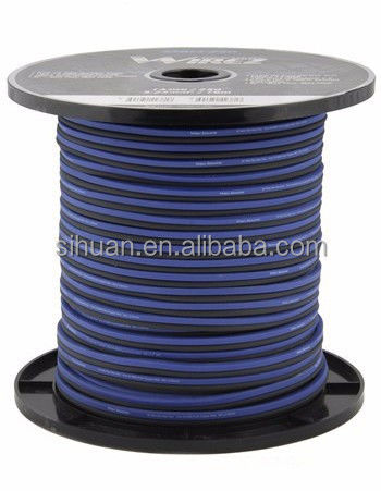 High End Car Audio Systems Super Clear Flexible Transparent Jacket Amp Wiring Kit with RCA Connector Type PVC Jacket