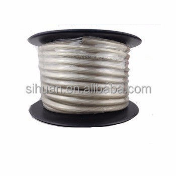 Flexible Soft PVC Jacket Car Amplifier Power Cable with Copper Clad Aluminum Conductor